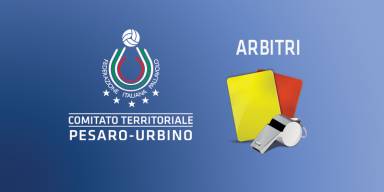 Indizione corso Arbitro Associato